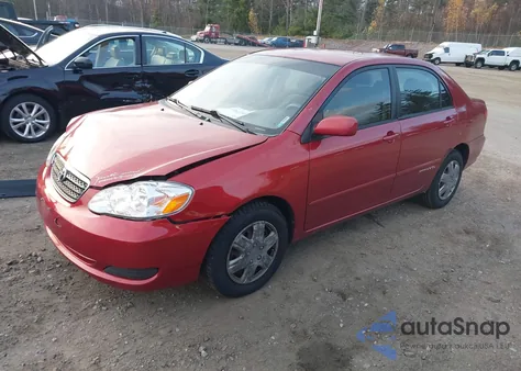 2007 Toyota Corolla Le z USA, uszkodzony, nr VIN 2T1BR32E37C838998